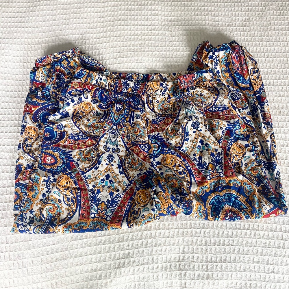 SHEIN printed jogger pants size 1X NWOT - Picture 4 of 6